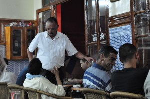 Cafe at Jemaa el-Fnaa