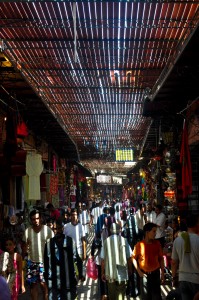 Covered market in Marrakech